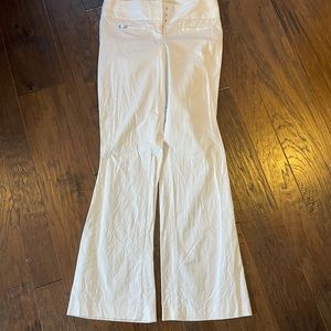 Express white flare dress pants size 2R